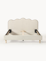 Polyana Çift Kişilik Karyola Açık Bej