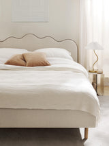 Polyana Çift Kişilik Karyola Açık Bej