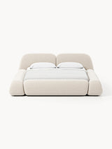 Prag Çift Kişilik Karyola Açık Bej Bukle