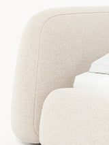 Prag Çift Kişilik Karyola Açık Bej Bukle