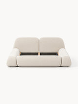 Prag Çift Kişilik Karyola Açık Bej Bukle