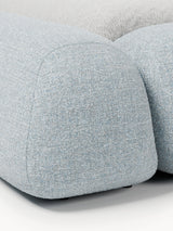 Prag Çift Kişilik Karyola Açık Mavi Bukle