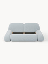 Prag Çift Kişilik Karyola Açık Mavi Bukle