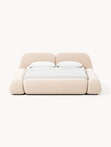 Prag Çift Kişilik Karyola Şeftali Bukle