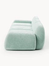 Prag Dörtlü Koltuk Mint Yeşili Dokuma Kadife