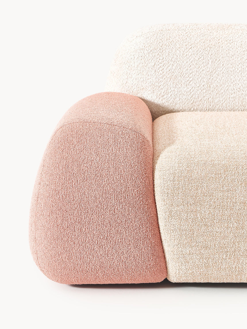 Prag Dörtlü Koltuk Renkli Teddy Bukle