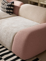 Prag Dörtlü Koltuk Renkli Teddy Bukle