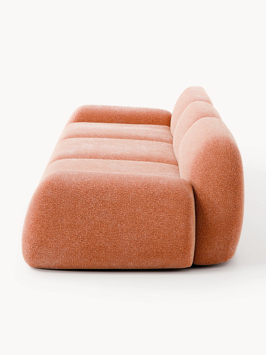 Prag Dörtlü Koltuk Terakota Dokuma Kadife