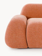 Prag Dörtlü Koltuk Terakota Dokuma Kadife