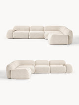 Prag Köşe Koltuk Açık Bej Bukle