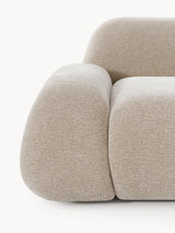 Prag Köşe Koltuk Bej Dokuma Kadife