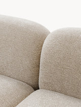 Prag Köşe Koltuk Bej Dokuma Kadife