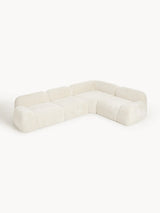 Prag Köşe Koltuk Krem Beyaz Cozy Tüylü