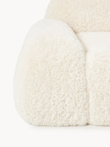 Prag Köşe Koltuk Krem Beyaz Cozy Tüylü