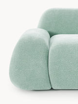 Prag Köşe Koltuk Mint Yeşili Dokuma Kadife