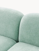 Prag Köşe Koltuk Mint Yeşili Dokuma Kadife