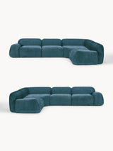 Prag Köşe Koltuk Petrol Mavisi Teddy