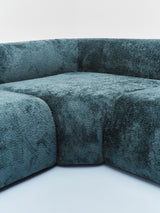 Prag Köşe Koltuk Petrol Mavisi Teddy