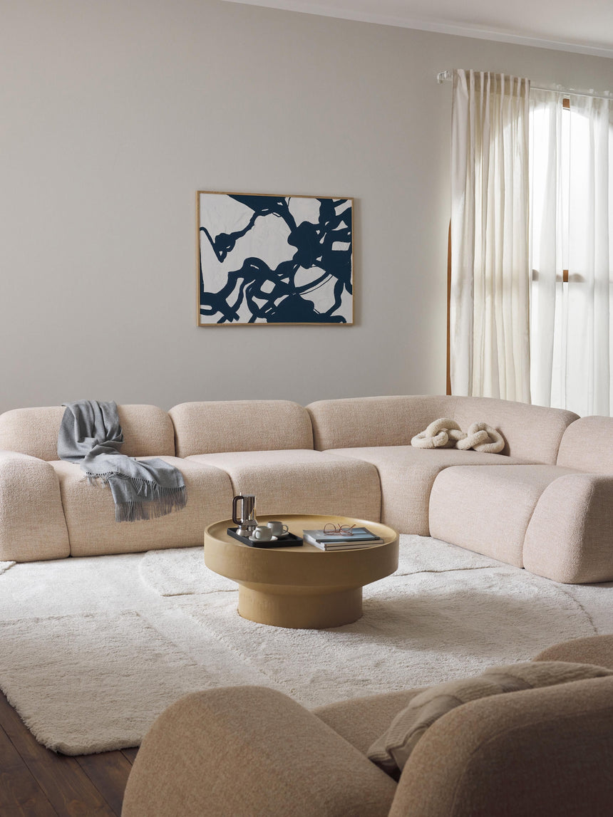 Prag Köşe Koltuk Şeftali Bukle