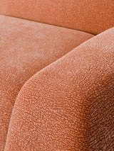 Prag Köşe Koltuk Terakota Dokuma Kadife