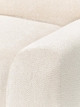 Prag Large Köşe Koltuk Kırık Beyaz Teddy