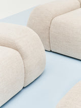 Prag Tekli Koltuk Açık Bej Bukle