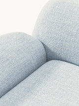 Prag Tekli Koltuk Açık Mavi Bukle