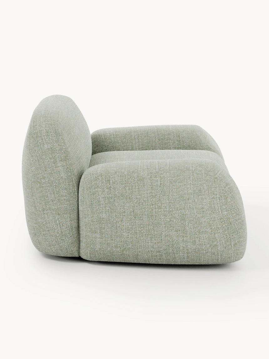 Prag Tekli Koltuk Adaçayı Yeşili Bukle