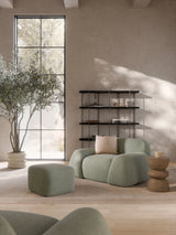 Prag Tekli Koltuk Adaçayı Yeşili Bukle