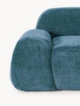 Prag Tekli Koltuk Petrol Mavisi Teddy