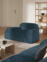 Prag Tekli Koltuk Petrol Mavisi Teddy