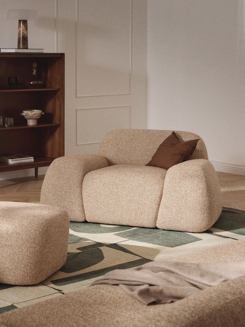 Prag Tekli Koltuk Portakal Bukle