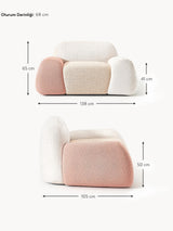 Prag Tekli Koltuk Renkli Teddy Bukle