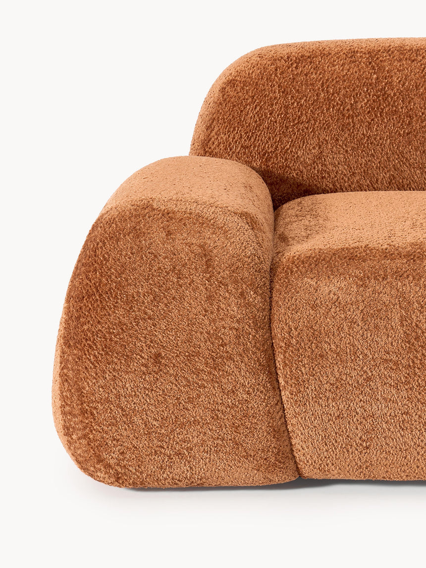 Prag Tekli Koltuk Terakota Teddy