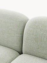 Prag Üçlü Koltuk Adaçayı Yeşili Bukle