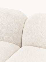 Prag Üçlü Koltuk Kırık Beyaz Teddy