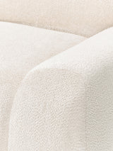 Prag Üçlü Koltuk Kırık Beyaz Teddy