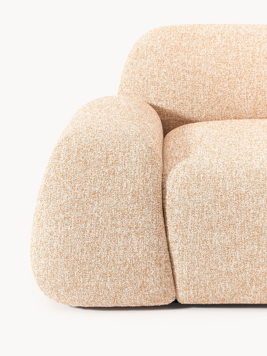 Prag Üçlü Koltuk Portakal Bukle