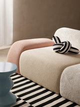 Prag Üçlü Koltuk Renkli Teddy Bukle