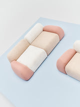 Prag Üçlü Koltuk Renkli Teddy Bukle