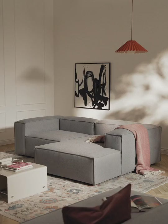 Lego Köşe Koltuk Açık Gri