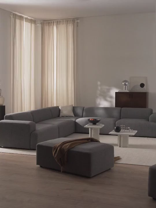 Mira Ultra Köşe Koltuk Koyu Gri