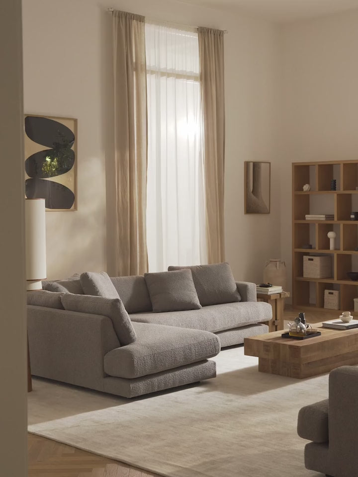 Model Köşe Koltuk Gri Bukle