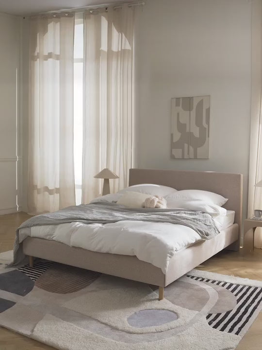 Basic Çift Kişilik Karyola Bej