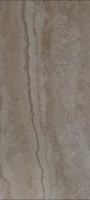 Mirza Vintage Traverten Mermer Kare Orta Sehpa