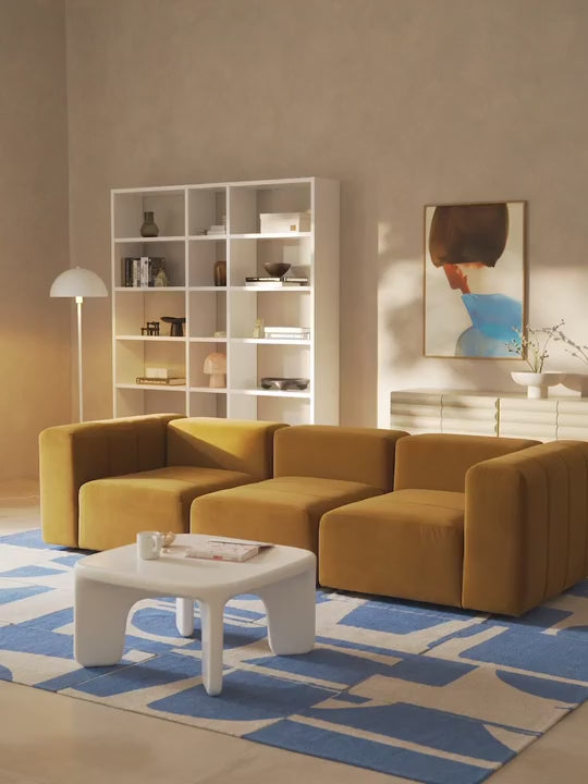 Deko Dörtlü Koltuk Hardal Sarısı