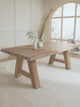 Bloom Ahşap Yemek Masası Açık Meşe