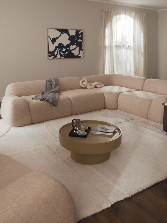 Prag Köşe Koltuk Şeftali Bukle