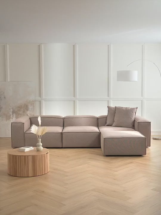 Lego Plus Köşe Koltuk Kapuçino