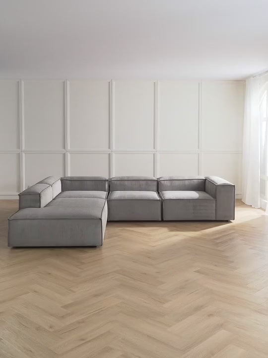 Lego Large Köşe Koltuk Gri Fitilli